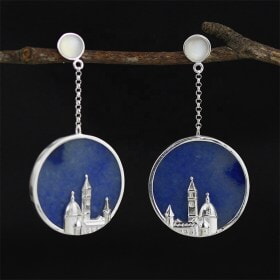 925-Sterling-Silver-Florence-Cathedral-Vintage-Earring (1)